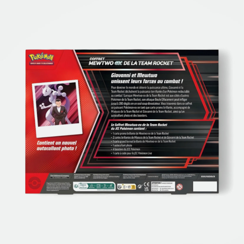 Coffret - Mewtwo Ex ( Team Rocket )
